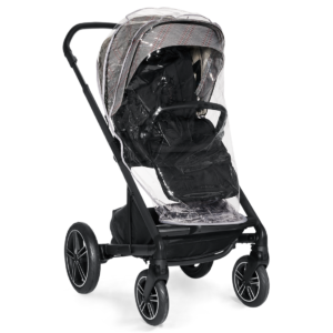 Nuna Mixx Next Baby Stroller-Height Adjustable Parent Handle Bar-Big Rear Wheels-Includes Rain Cover & Post Adaptors-2 Years Warranty-Pram for 0 to 4Y (Upto 22 Kg)
