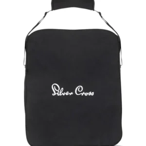 Silver Cross Clic Stroller Bag-PVC Base for Extra Protection-Adjustable Carry Strap-Black
