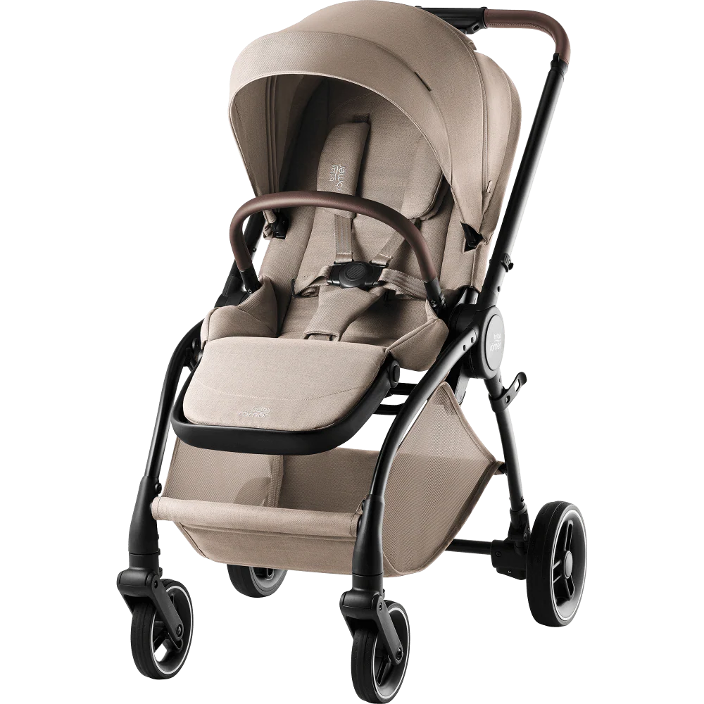 Britax RIO Stroller with Easy One-Handed Fold and Reversible Seat Teak