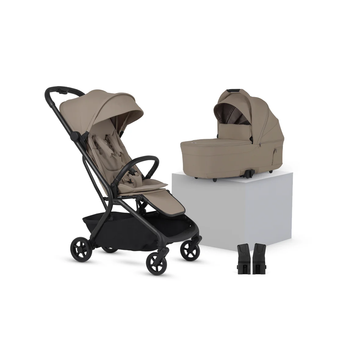 Nia Compact Travel Stroller with Carrycot (6 Piece)