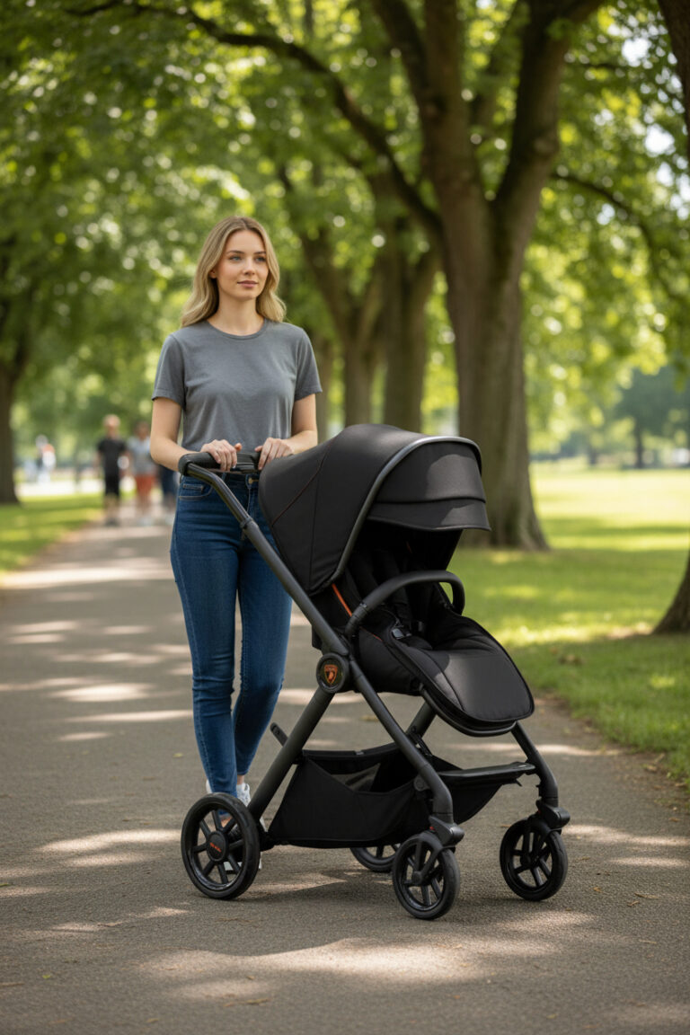 Silver Cross Reef AL Arancio Stroller